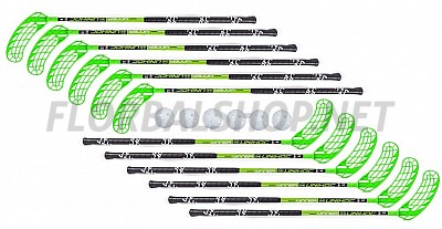 Unihoc Winner 35 JR black/green 12+6míčků