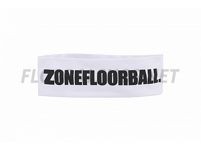 Zone čelenka Logo Huge White Headband