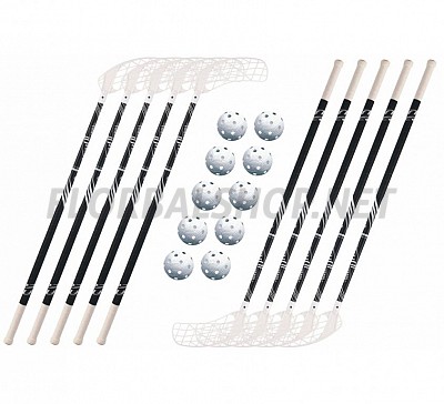 ACCUFLI AirTek A90 White (10 hokejek)
