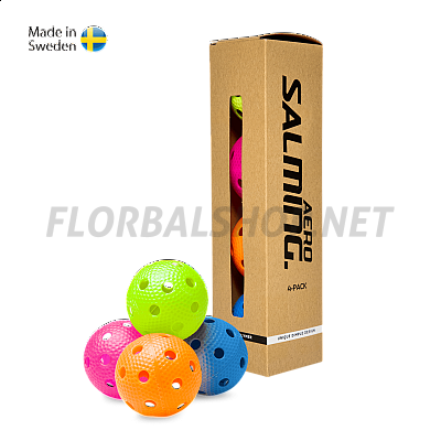 SALMING Aero Ball 4-pack Colour