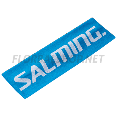 Salming Headband CyanBlue/White