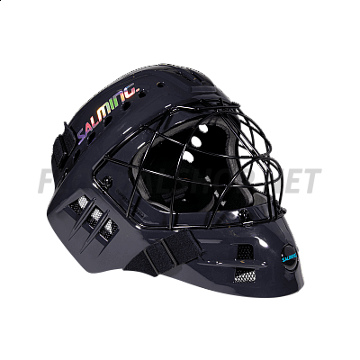 Salming Phoenix Elite Helmet Black Shiny