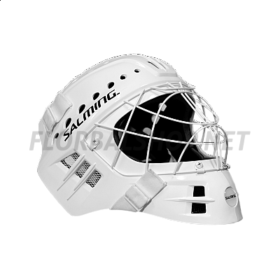 Salming Phoenix Elite Helmet White Shiny