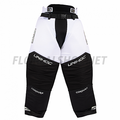 Unihoc Goalie Pants Alpha white/black