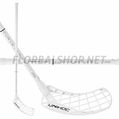Unihoc Epic curve 3.0° 26 white