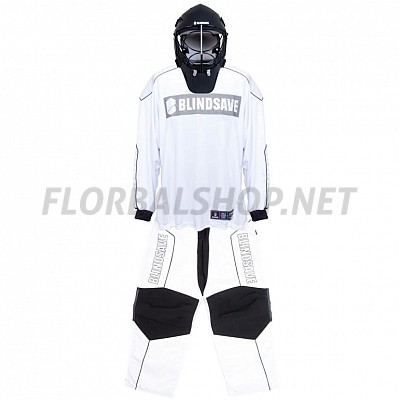 Blindsave Brankářský set Legacy white + maska Shark black