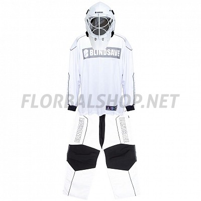 Blindsave Brankářský set Legacy white + maska Shark white