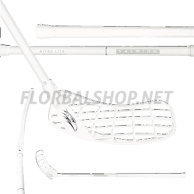 Salming Hawk Nitrolite 27 White/Silver