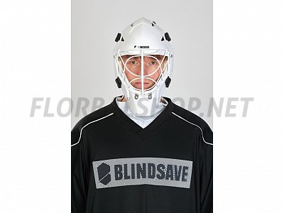 Blindsave Sharky Carbon White Goalie Mask