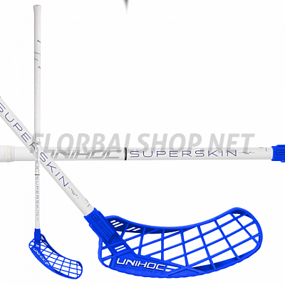 Unihoc Epic Superskin Regular FL 29 Oval white/blue