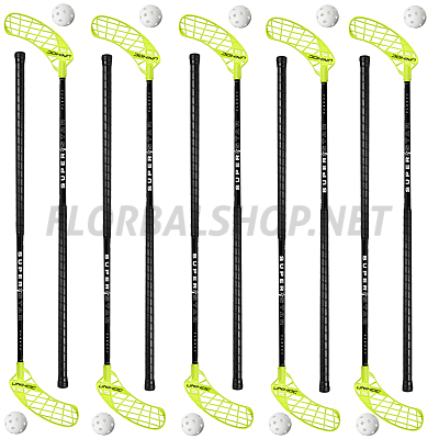 Unihoc Superstar 30 JR 10 holí + 10 míčků