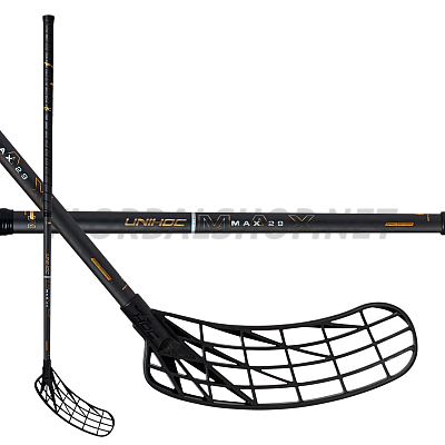 Unihoc Unilite Max Titan 29 Oval Black/Gold