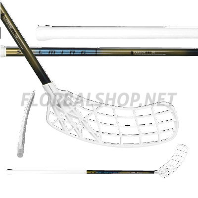 Salming Q-series Carbon Pro 2.0 Trident 27 Blue/Gold