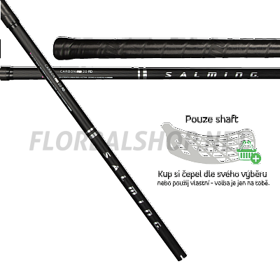 Salming Q-series Carbon Pro 2.0 RD Shaft 30 JR Black/Silver