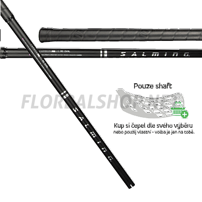 Salming Q-series Carbon Pro 2.0 RD Oval Shaft 29 Black/Silver