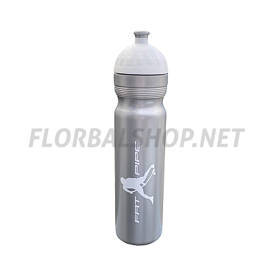 Fatpipe Sportovní láhev 1,0 L stříbrná