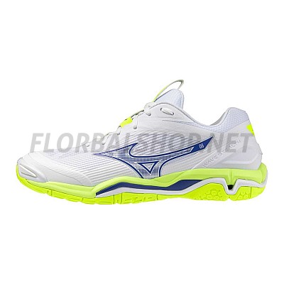 Mizuno Wave Stealth 6(U) / White/Lightning Yellow/Dazzlin