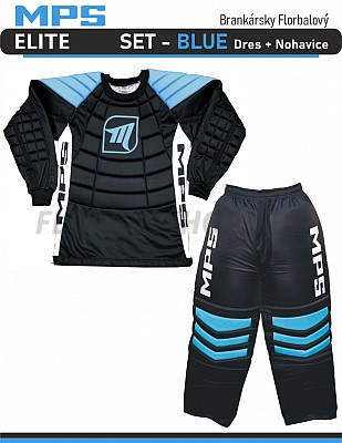MPS ELITE brankářský set - Blue dres + kalhoty