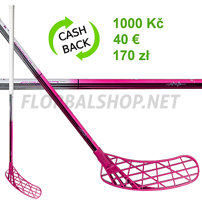 Zone floorball Air/One Speed 29 Thin chrome/magenta