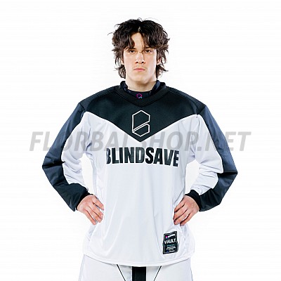 Blindsave Vault Goalie Jersey Top White & Black