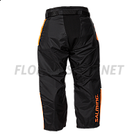 Salming Atlas Goalie Pant JR Orange/Black brankářské kalhoty