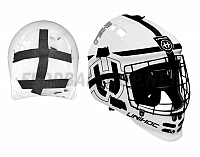 Unihoc brankářská maska Shield white/black