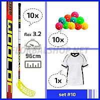 WOOLOC florbalový SET 10 Winner 3,2 96