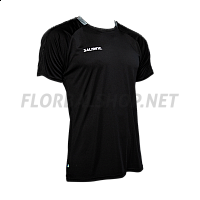 Salming triko Core 22 Match Tee JR Black/Asphalt