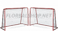 Set 2 ks - MPS florbalová branka BIG GOAL 160x115cm se sítí pro školy - 8 kg