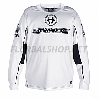 Unihoc Inferno All White JR brankářský dres