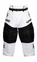 Unihoc Inferno All White SR brankářské kalhoty