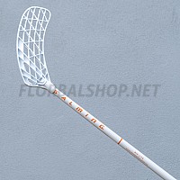 Salming Flow Midlite 32 JR White/Nectarine