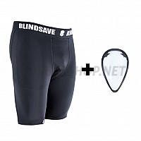 BlindSave kompresní šortky se suspenzorem