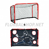 MPS skládací branka 90x60 + Autobrankář Goal buster 90x60