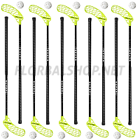 Unihoc Superstar 30 JR 10 holí + 10 míčků