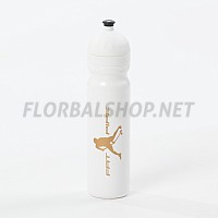 Fatpipe Sportovní láhev 1,0 L bílá/zlatá