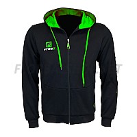 Freez Victory Zip Hood black/green senior
