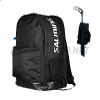 Salming Backpack with stick holder Black