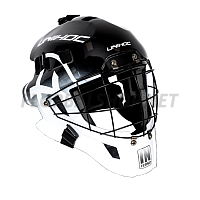 Unihoc Inferno 44 Black/white brankářská maska
