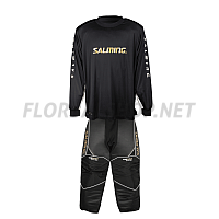 Salming Brankářský set React black/white