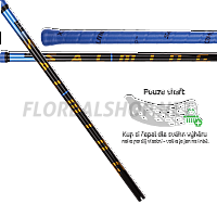 Salming P-series Carbon Impact Shaft 27 Black/Blue