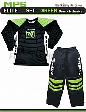 MPS ELITE brankářský set - Green dres + kalhoty