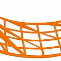 Unihoc Unilite Superskin Mid 29 neon orange