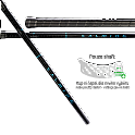 Salming P-Series Aero Shaft 29 JR Black