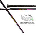 Salming Q-Series Carbon Swift Shaft 27 Black