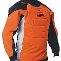 MPS Orange brankářský set + maska Pro Flame - Orange/Chrome + Florbalové rukavice MPS