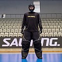 Salming Goalie Pants React Black/White