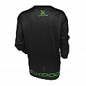 Oxdog brankářský dres X2 Light Goalie Shirt SR Black-Green No Padding