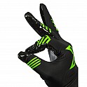 Oxdog X2 Silicon Goalie Glove Black-Green JR