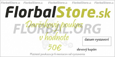 Darčekový poukaz 50€